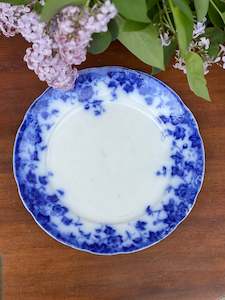 Burgess & Leigh Flow Blue Plate