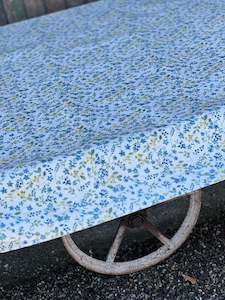 Petal Denim Oilcloth