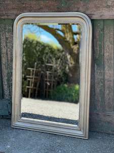 Country Silver Rounded Rectangle Mirror