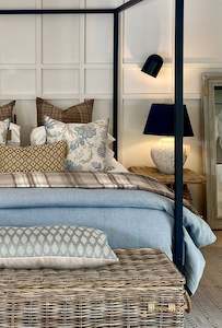 Killian Indigo Queen Duvet