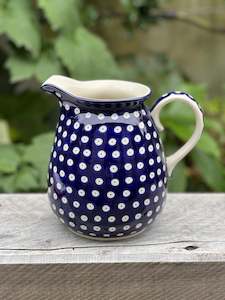 Large Polishware Jug 'Blue Eyes'