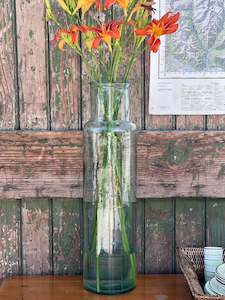 Tall Glass Vase