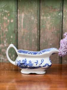 Homewares: Burleigh Willow Gravy Boat