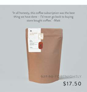 Cafe: The 500g West Coast Blend Subscription SAMMY BAG