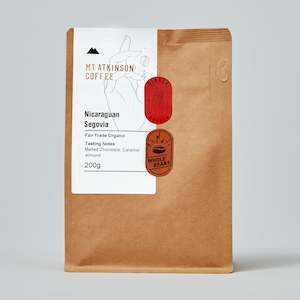 Cafe: Nicaraguan Segovia - Fair Trade Organic