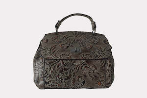 Handbag: Vintage-smoke