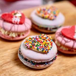 Valentine's Macarons (No Added Gluten)