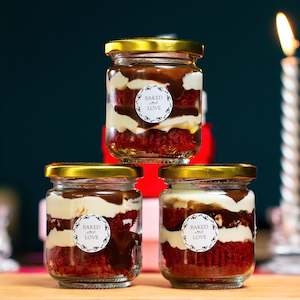 Red Velvet Cake Jar