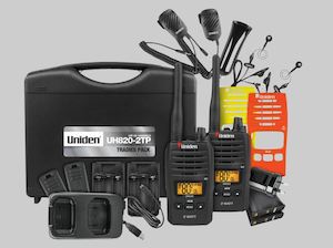 Uniden 80 Channels 2 Watt UHF Handheld Tradies Pack