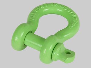 Bow Shackle Rated 3.2T 5/8 GREEN