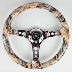 Wooden Steering Wheels: Woodland Camo Steering Wheel