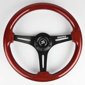 Red & Black Steering Wheel