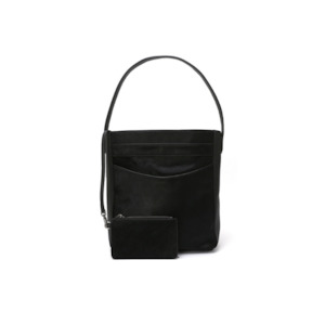 Fashion: J\SABA | Pitch Black Pro Hobo with Pouch