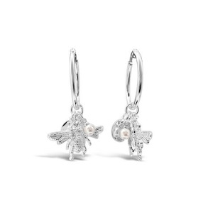 Fabuleux Vous Bee You Hoop Earrings | Silver