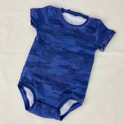 Navy Camo Bodysuit