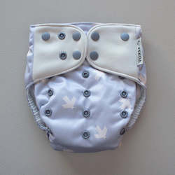 KEKOA Core Nappy One-Size | Peace Out (Shell + Small Insert)