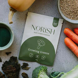 Baby Purée Powder: Growing Greens - Norish