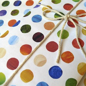 Kitchenware: gift paper