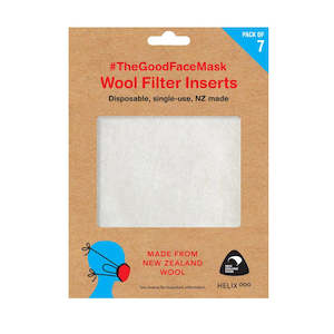 wool filter Inserts for facemasks - NZ made