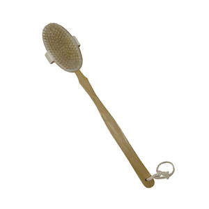 wooden bath brush