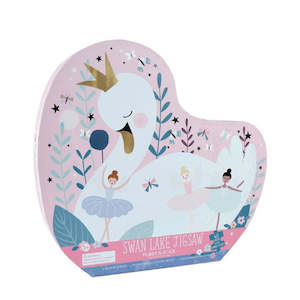 kids swan puzzle (40pce)