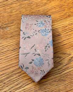 Silandro | Pure Silk Tie | Pink Floral