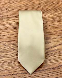 Fellini | Gold Satin-look Tie | Polyester