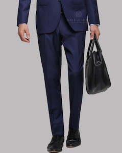 Savile Row | Pure Wool Suit Trousers | Abram | Cobalt | CLEARANCE