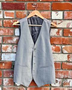 Savile Row | Wool-mix Suit Waistcoat | B1-Chrome