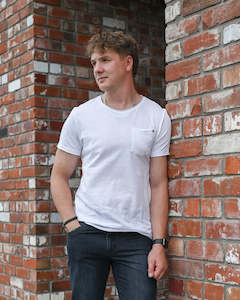 Menswear: Blend | Short-sleeve T-Shirt | White | CLEARANCE