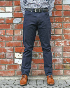 Berlin | Chino | Stretch Cotton-Blend | Navy