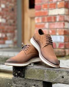 Ferracini | Men's Smart-Casual Shoes | Genuine Leather | Tan | CLEARANCE