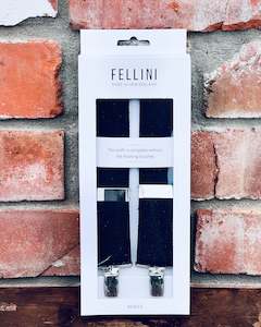 Fellini | Adjustable Y-Back Braces | Navy