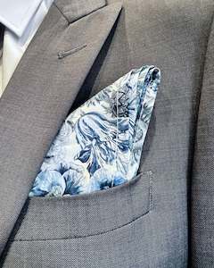 Parisian with Liberty | Pocket Square | Fine Egyptian Cotton