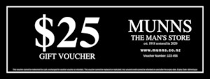 Munns Gift Voucher | To the Value of $25