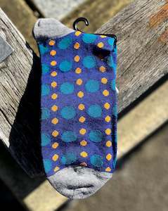 Visconti Socks | Cotton Blend | 1 pair | Blue & Gold