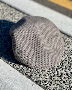 Hills Hats | Flat Cap | Check Wool Mix