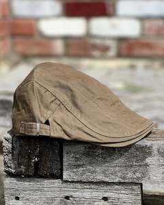 Electric Pukeko | Murphy | Cheesecutter Cap | 100% Cotton | Mid Brown