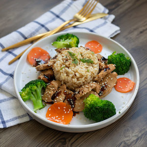 Teriyaki Chicken Bowl - Muscle Chow