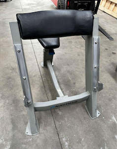 Gymnasium equipment: Nautilus Evo Preacher Curl