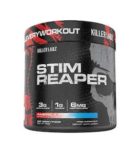 Gymnasium equipment: Killer Labz Stim Reaper Pre-Workout 30 Serve