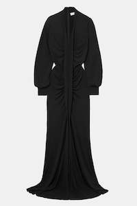 Womenswear: Carved Split Dress in Black