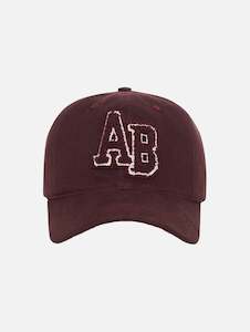 Jeremy Baseball Cap in Burgundy