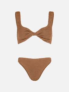 Womenswear: Juno Bikini in Metallic Cocoa