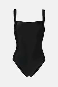 Square Maillot in Black