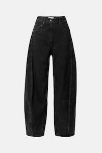 Sid Jean in Black Denim - Regular