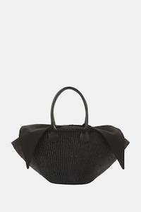 Womenswear: Sophia Straw Bag in Black