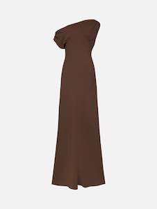 Raina Dress in Chocolate