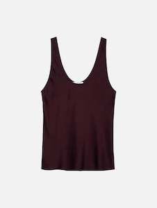 Womenswear: Lea Top in Bordeaux