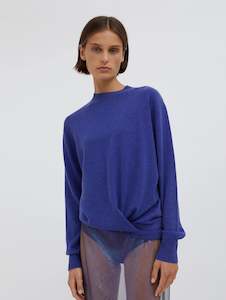 Womenswear: Fasten Cashmere Sweater in Sodalite